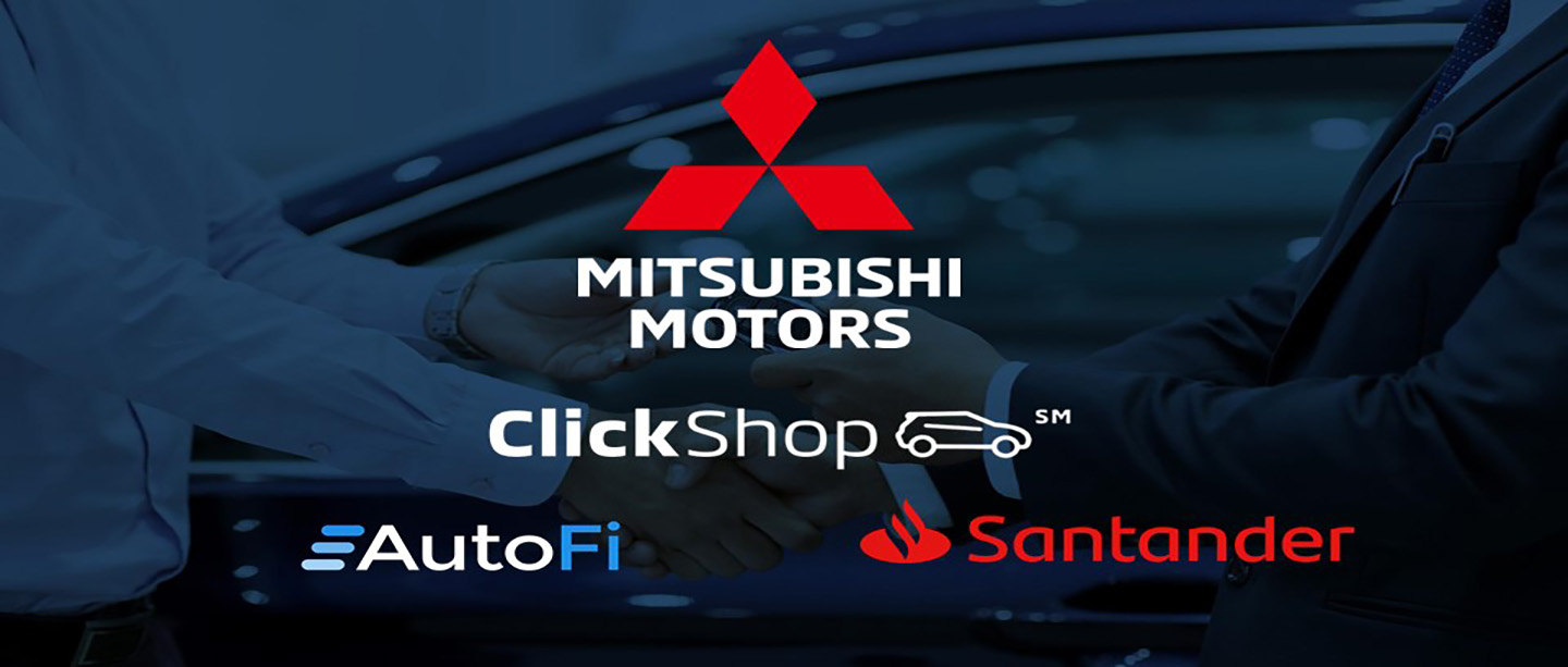 Mitsubishi Motors North America, Inc. (MMNA), has partnered with AutoFi Inc. and Santander Consumer USA to launch ClickShop 2.0, an industry-first digital solution